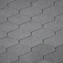 Бітумна черепиця Diamant PLUS Сіра (31)