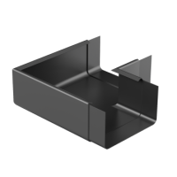 Кутовий елемент металевий квадратний 90* Q STALYO PRO d125