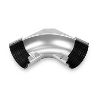 Кутовий елемент металевий люксоцинк 90* зовнішній Galeco d150