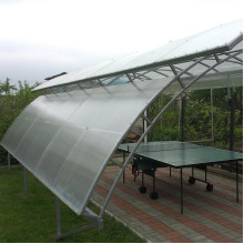 Полікарбонат стільниковий Soton 10 мм кольоровий посилений Полікарбонат стільниковий Soton 10 мм кольоровий посилений