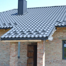 Металочерепиця Елегант глянцева 0,50 мм Словаччина